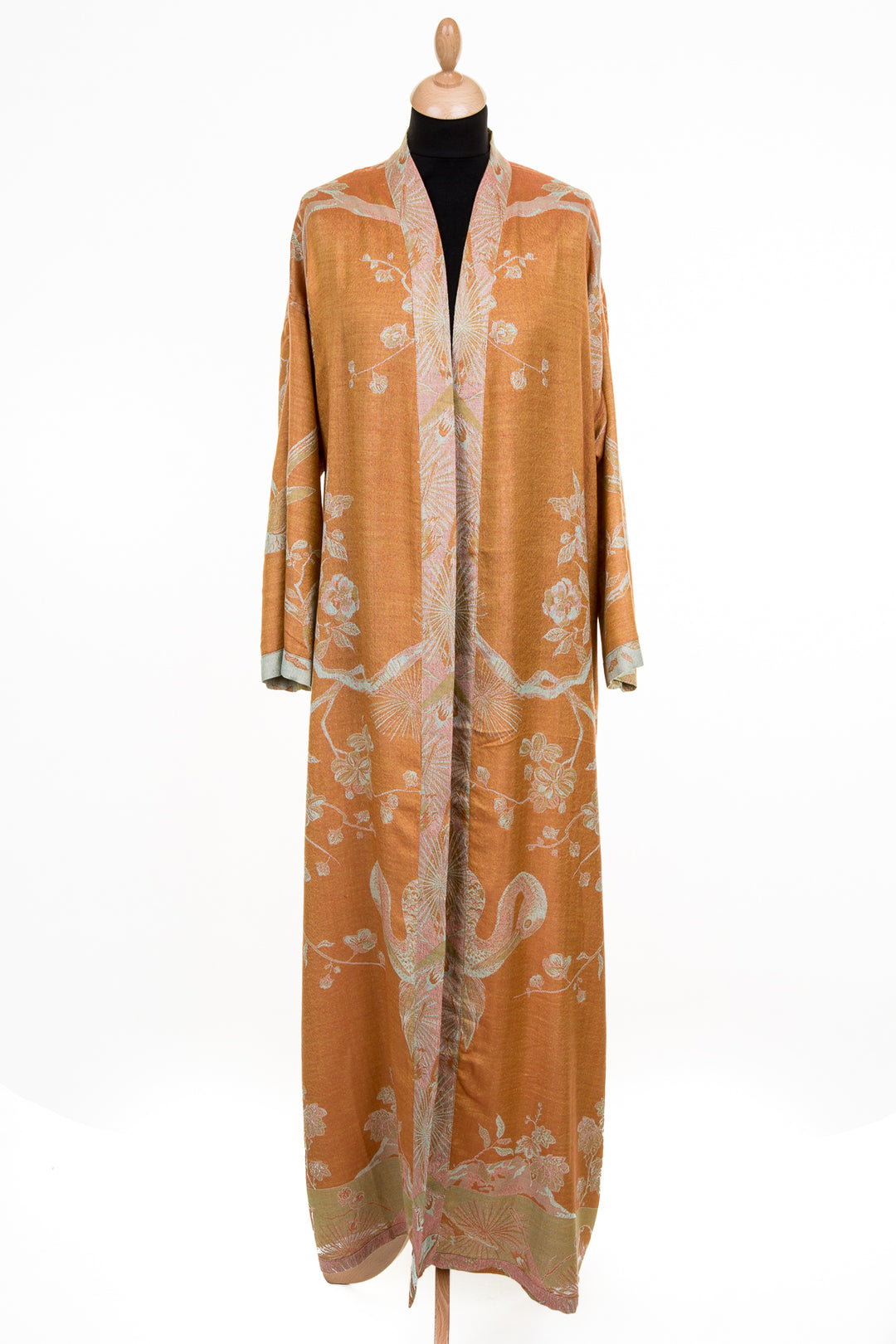 orange silk dressing gown Silk Kimono Robe, Silk Dressing Gown Satin Long Silk Robe, Bridesmaid Silk Robes for Women, Plus Size Satin Robe Maxi Burnt Orange Nightwear