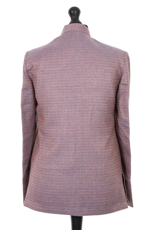 Mens Nehru Jacket in Copper Rose