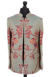 Mens Nehru Jacket in Opaline