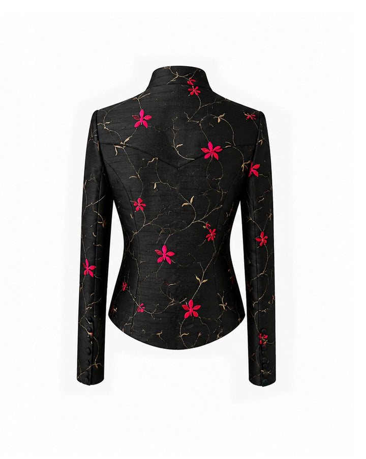 Phoenix Jacket in Zardozi Black
