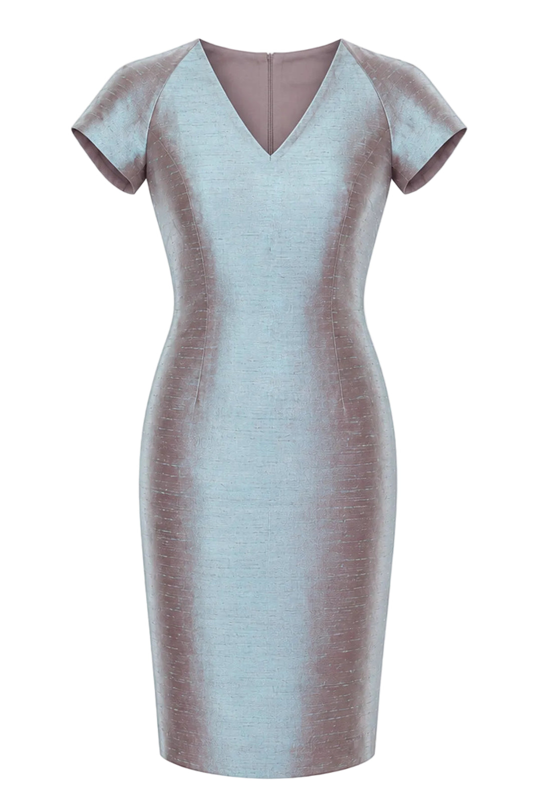 Marilyn Dress in Smokey Blue - Sale