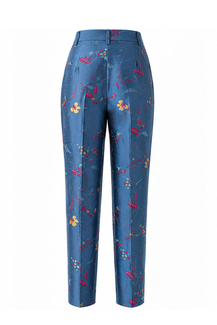 Atelier Silk Trousers in Vivid