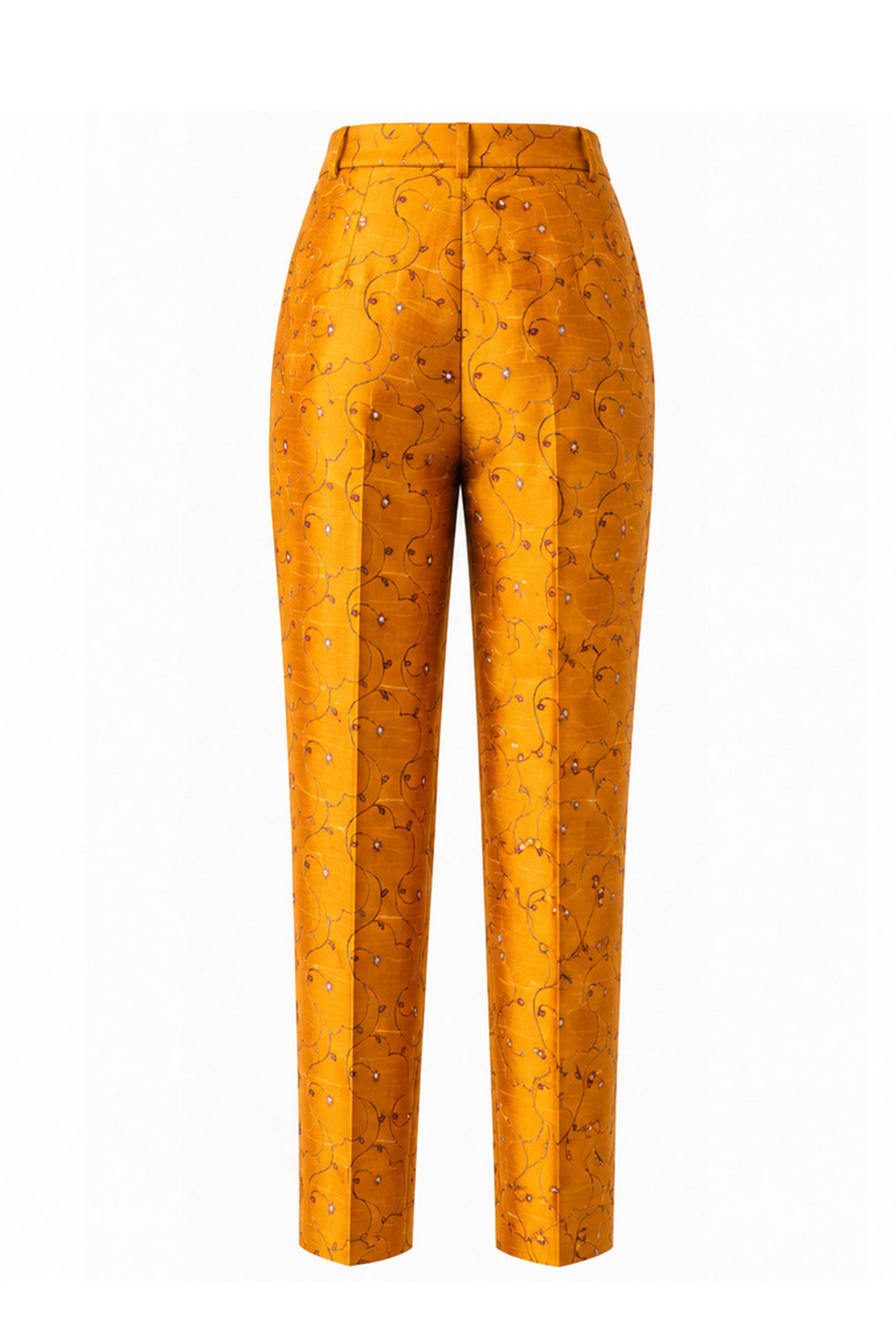 Atelier Silk Trousers in Jumoke Sun