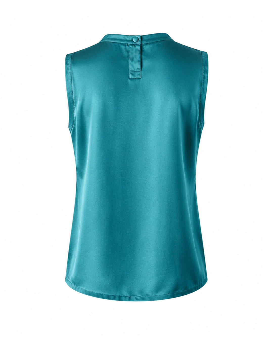Willow Silk Top in Perfect Teal