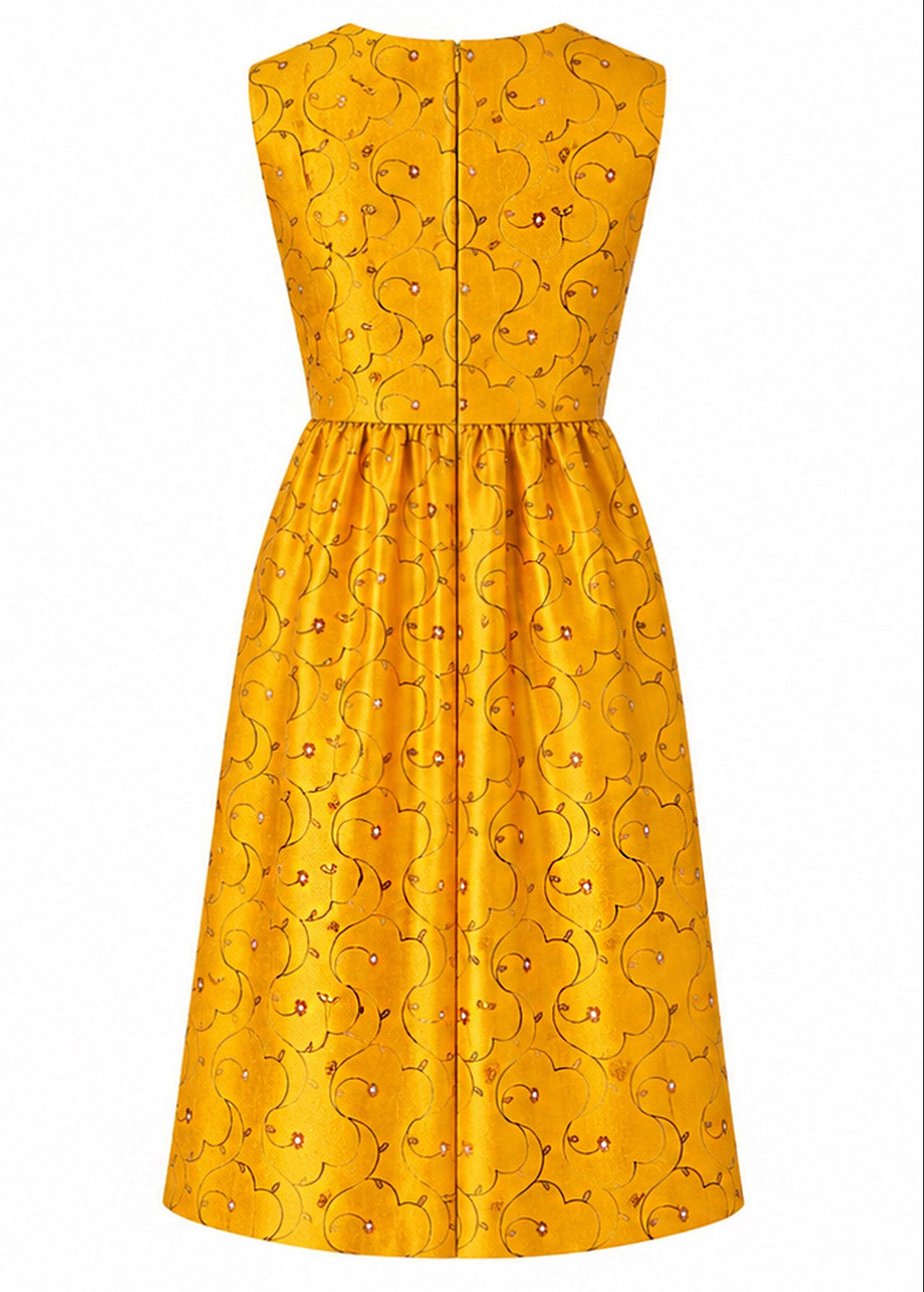 Lucie Silk Dress in Jumoke