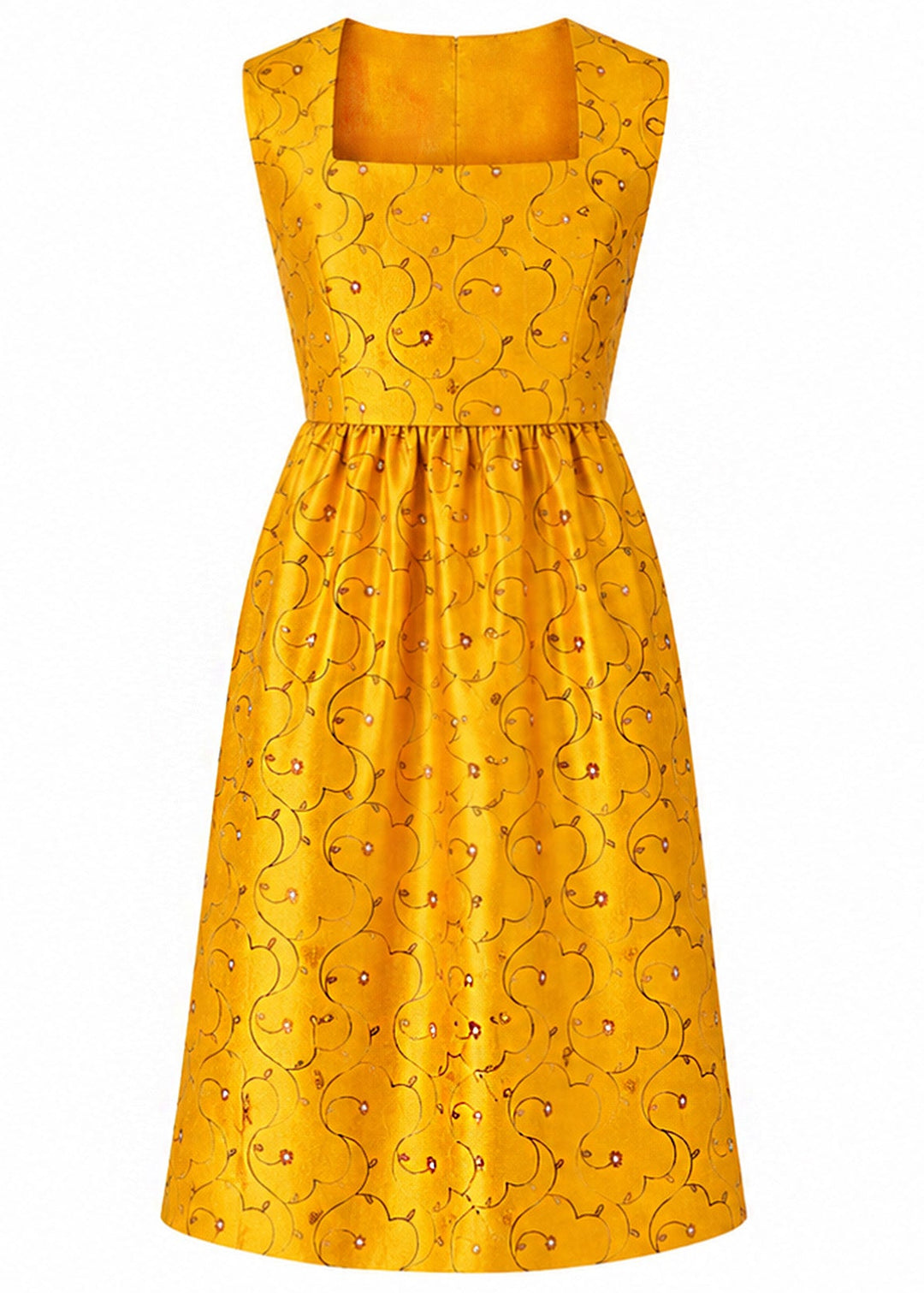 Lucie Silk Dress in Jumoke