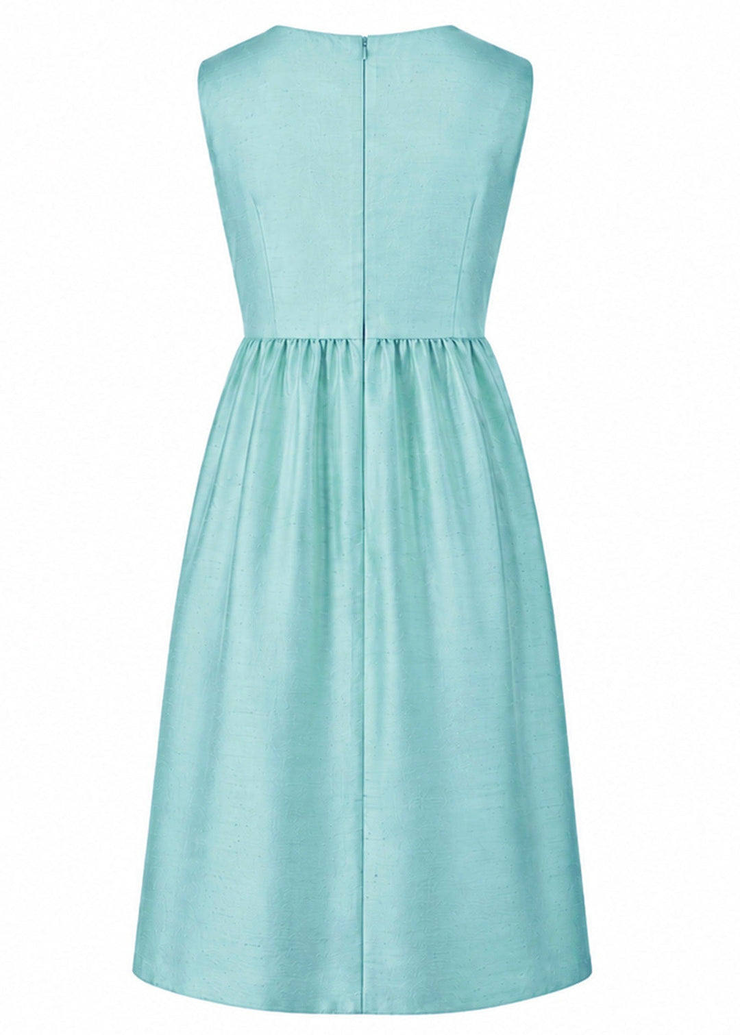 Lucie Silk Dress in Paradise
