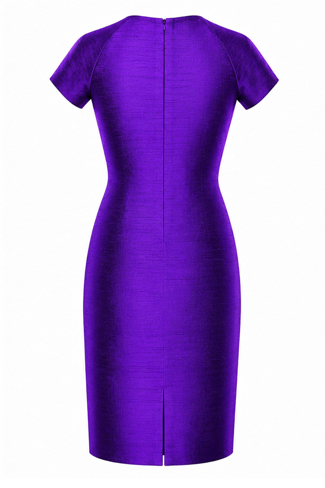 Marilyn Dress in Deep Violet