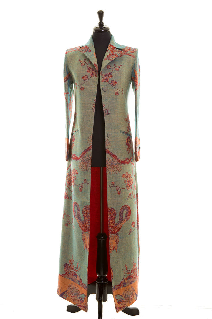 Aquila Coat in Opaline - Sale