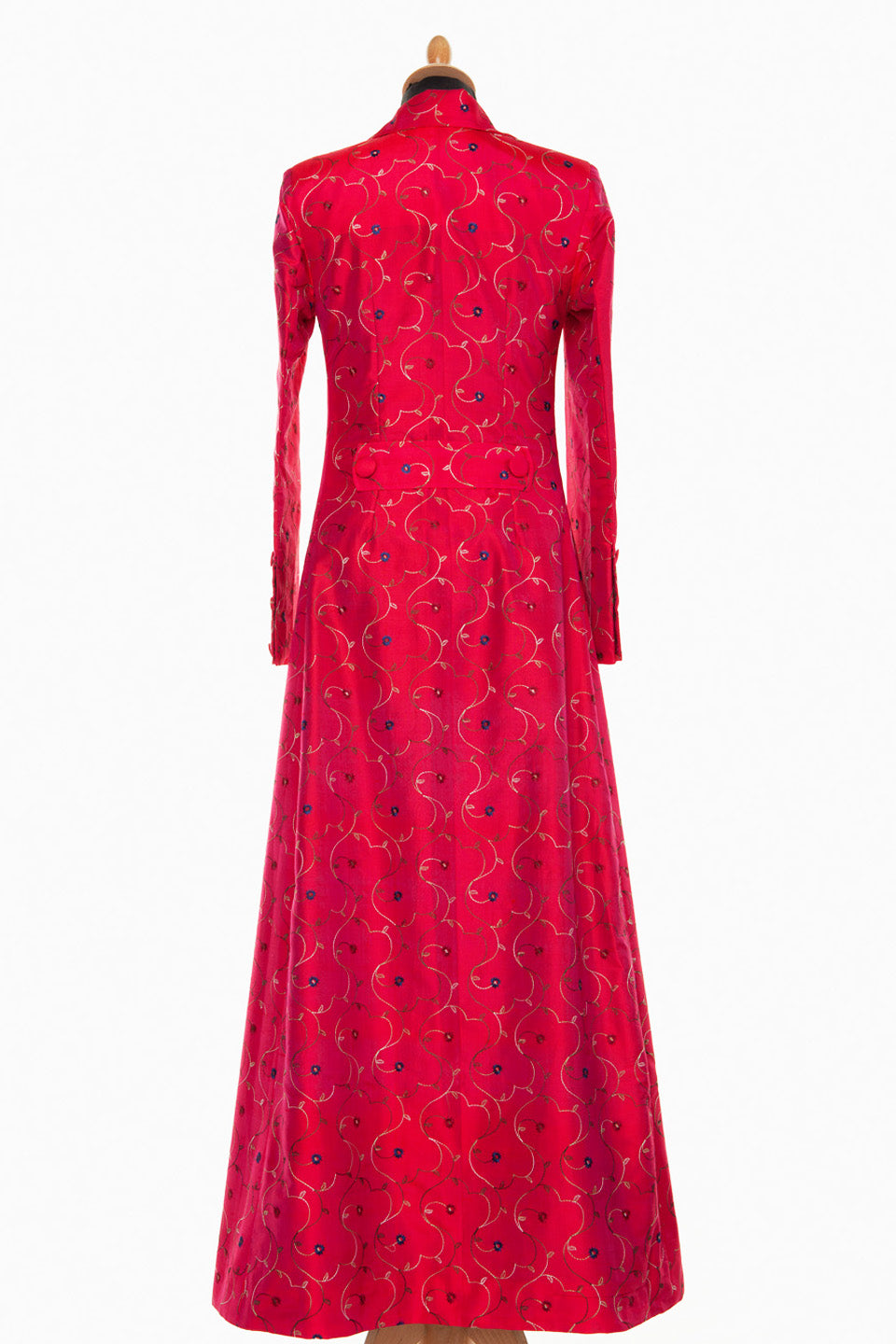 Aquila Coat in Hot Cerise - Sale