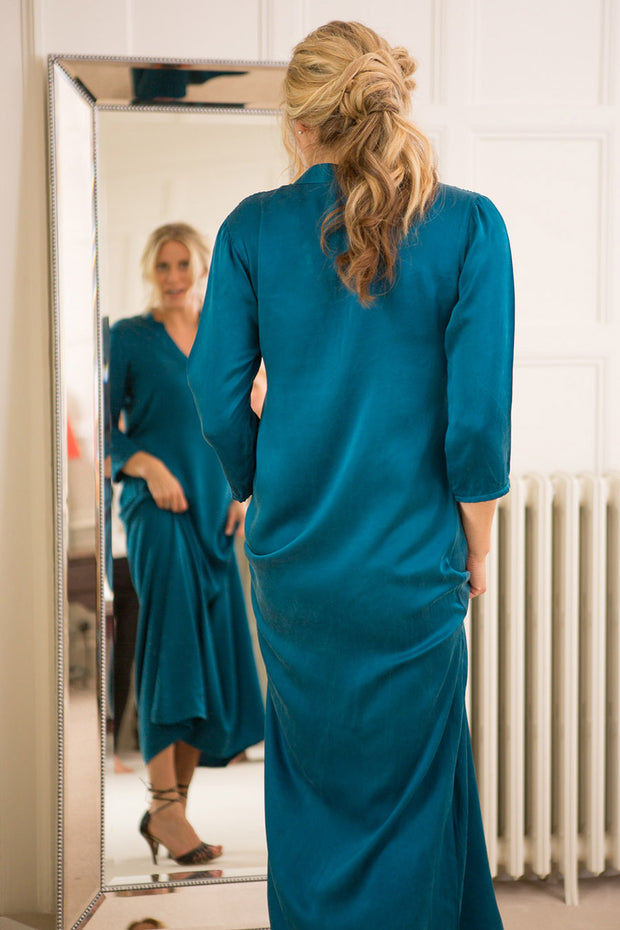 Coco Kaftan in Teal