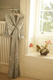 Reversible Dressing Gown in Duck Egg