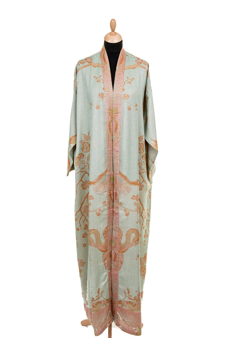 Reversible Dressing Gown in Eggshell - Sale
