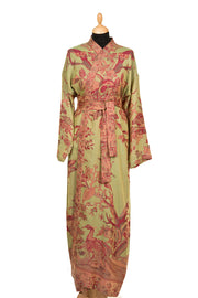 Reversible Dressing Gown in Moss Rose