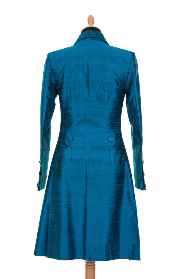 Grace Coat in Kingfisher Blue
