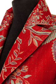 Grace Coat in Crimson Red