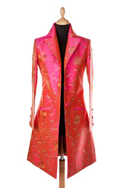 Grace Coat in Schiaparelli Pink