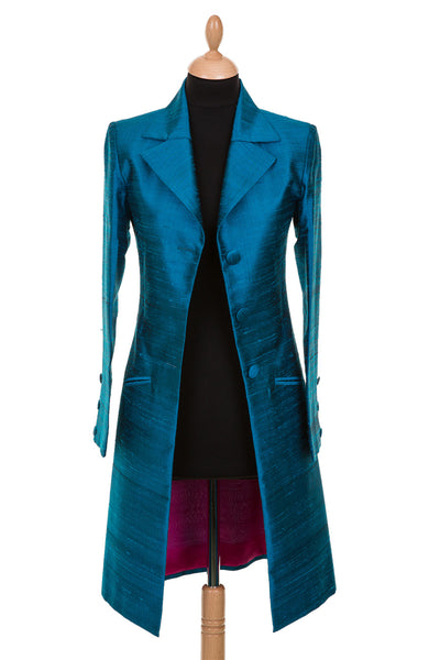 Grace Coat in Kingfisher Blue