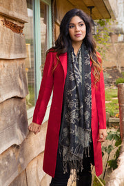Grace Coat in Scarlet