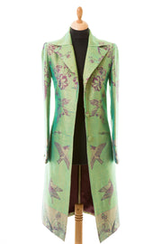 Stage Coat in Dragonfly Green