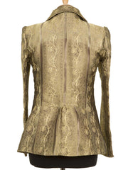 Lotus Jacket in Antique Gold