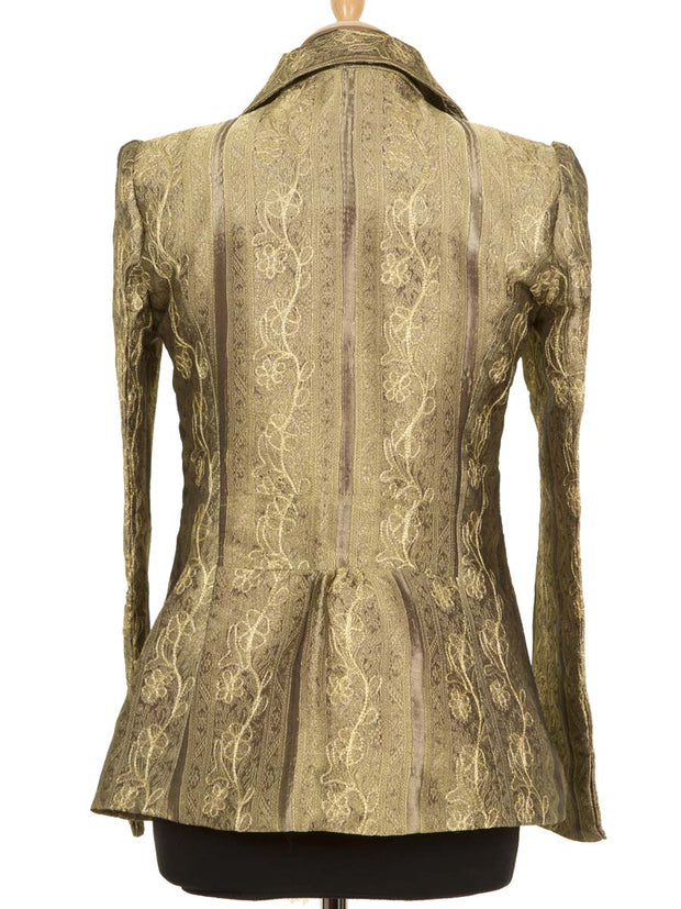 Lotus Jacket in Antique Gold