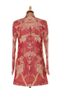 Long Nehru Jacket in Smokey Pink - Sale