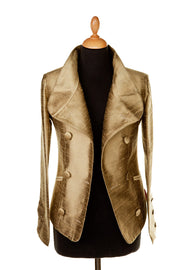 Delphine Jacket in Oyster Gold