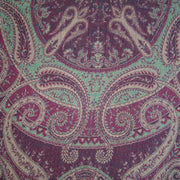 Fabric for Bateau Neck Kaftan in Green Etron