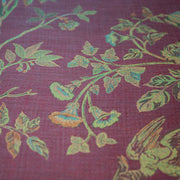 Fabric for Bateau Neck Kaftan in Deep Purple