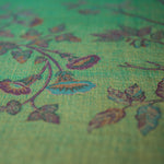Fabric for Scoop Neck Waistcoat in Dragonfly Green