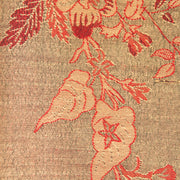 Fabric for Bateau Neck Kaftan in Bracken Green