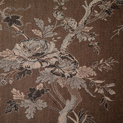 cashmere silk fabric in graphite brown