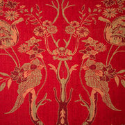 Fabric for Bateau Neck Kaftan in Rich Ruby