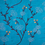 Fabric for Lyra Coat in Brilliant Turquoise