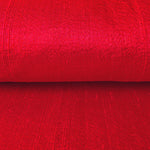 Fabric for Long Nehru Jacket in Scarlet