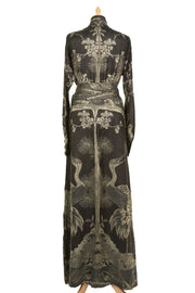 Dress Style Kimono in Ebony