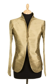 Shibumi Anya Silk Jacket in Oyster Gold