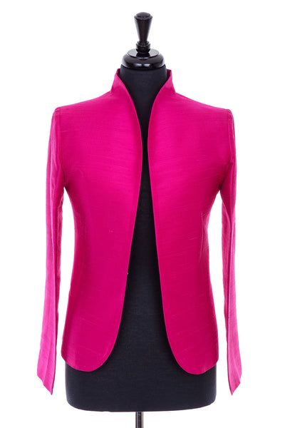 Short silk hotsell jacket