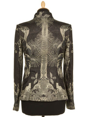floral blazer for women, ladies plus size jacket