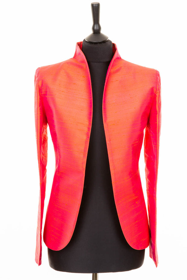 Short silk best sale jacket