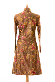 Nehru Coat in Burnt Umber
