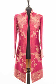 plus size wedding outfit, pink cashmere coat for the races, outfit for the opera