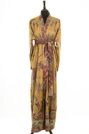 Reversible Dressing Gown in Byzantine Gold