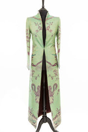 Devi Coat in Dragonfly Green