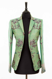 Nina Blazer in Dragonfly Green