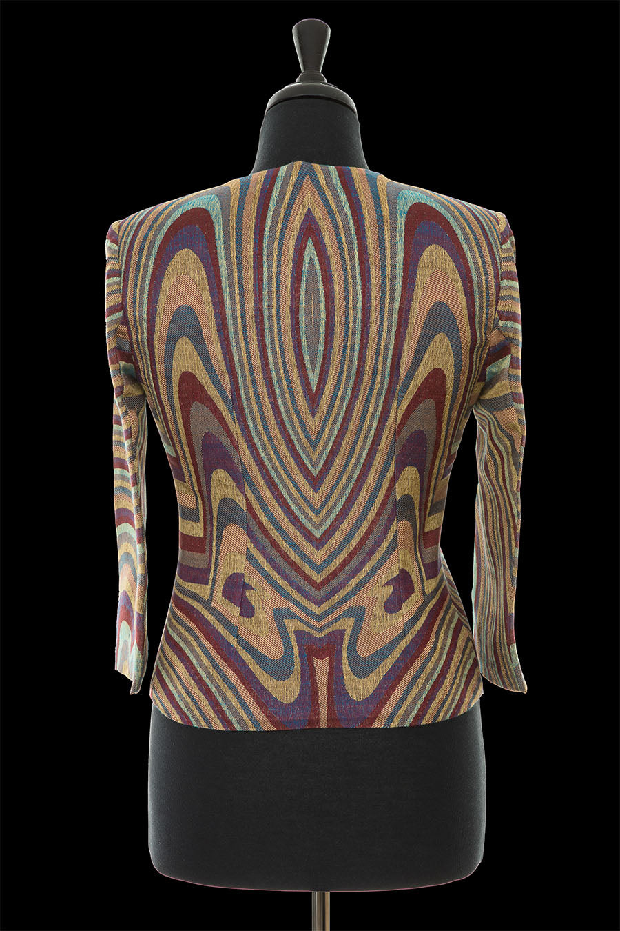 jacket with abstract pattern Chanel style 