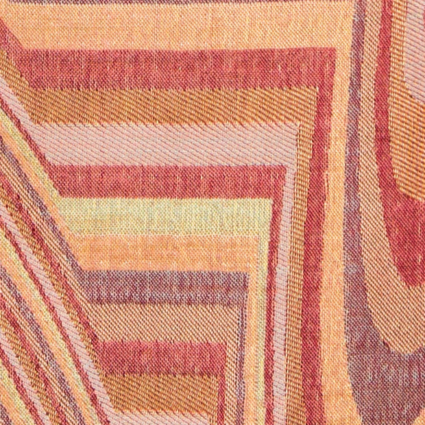 pink striped cashmere fabric