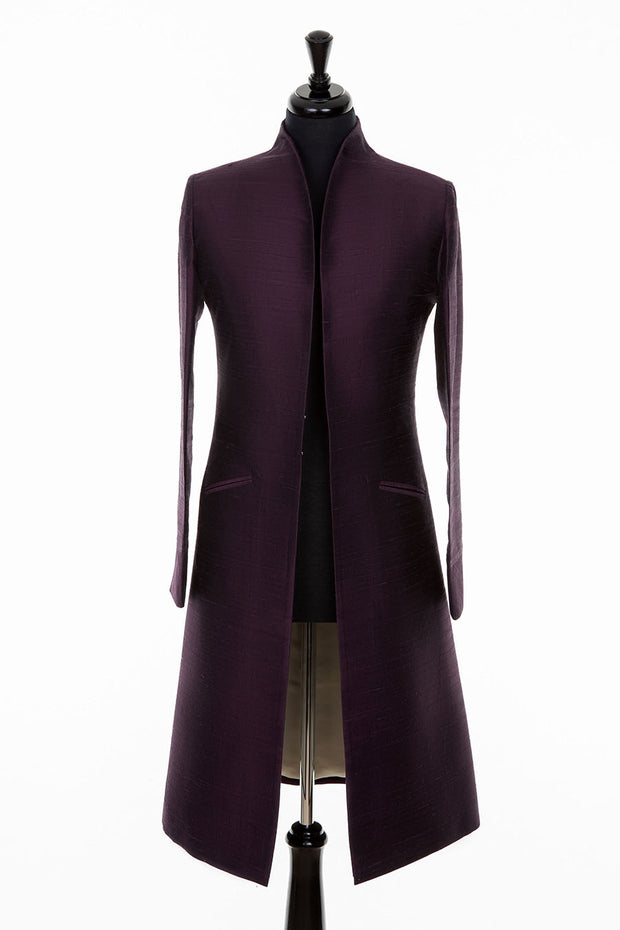 Lyra Coat in Aubergine