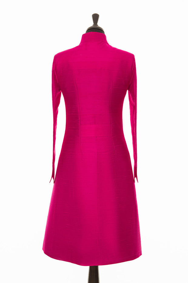 Lyra Coat in Hot Pink